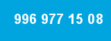 996 977 15 08 996 977 15 08